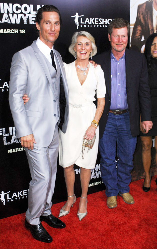 Matthew McConaughey;Mary Kathleen McCabe;Rooster McConaughey;<br>Screening of Lionsgate & Lakeshore Entertainment's 'The Lincoln Lawyer'