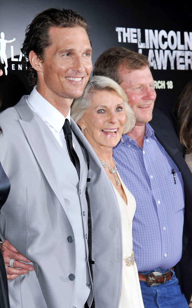 Matthew McConaughey;Mary Kathleen McCabe;Rooster McConaughey;<br>Screening of Lionsgate & Lakeshore Entertainment's 'The Lincoln Lawyer'