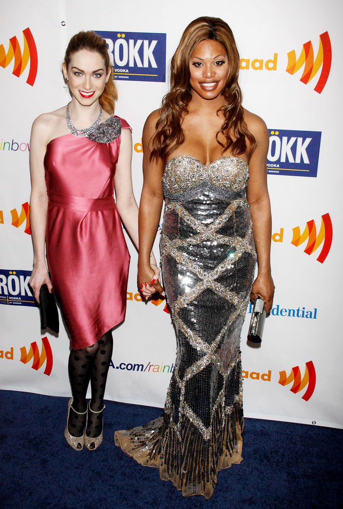 Jamie Clayton;Laverne Cox;<br>The 22nd Annual GLAAD Media Awards - Arrivals