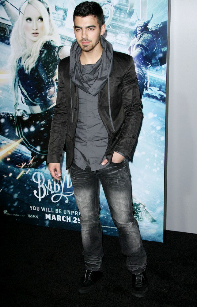 Joe Jonas;Jonas Brothers;<br>Warner Bros. Pictures Los Angeles Premiere of 