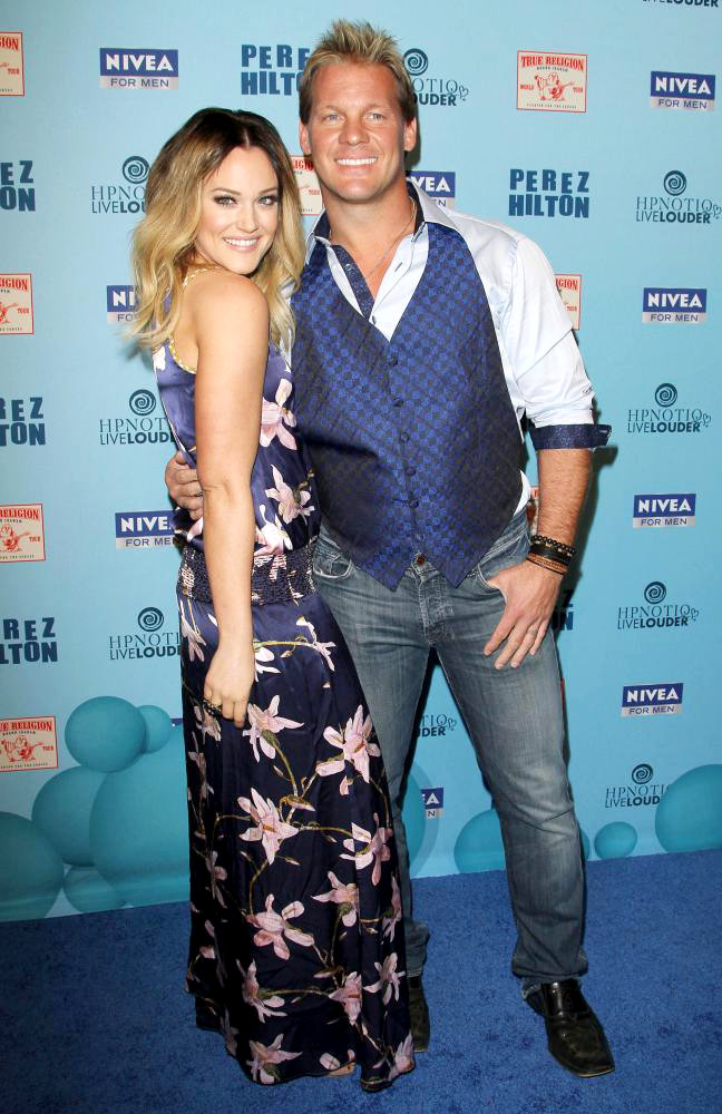 Lacey Schwimmer;Chris Jericho;<br>'Perez Hilton's Blue Ball 33rd Birthday Celebration' - Arrivals