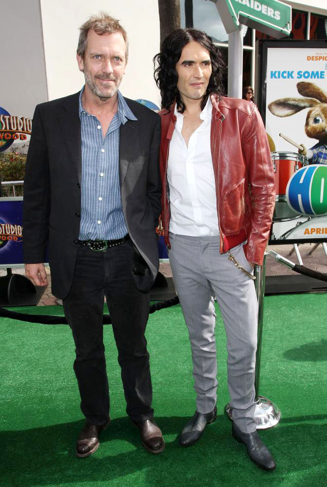 Hugh Laurie;Russell Brand;<br>Los Angeles Premiere of 'Hop'