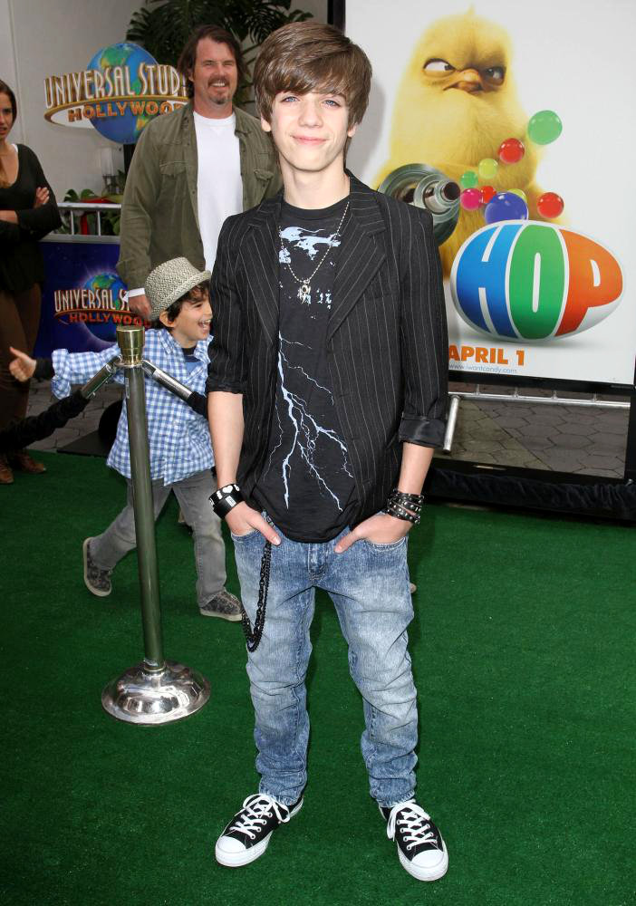 Brandon Tyler Russell;<br>Los Angeles Premiere of 'Hop'