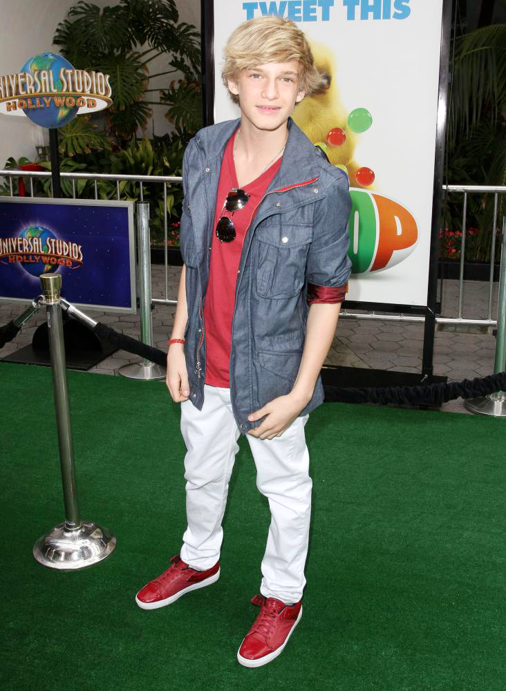 Cody Simpson;<br>Los Angeles Premiere of 'Hop'
