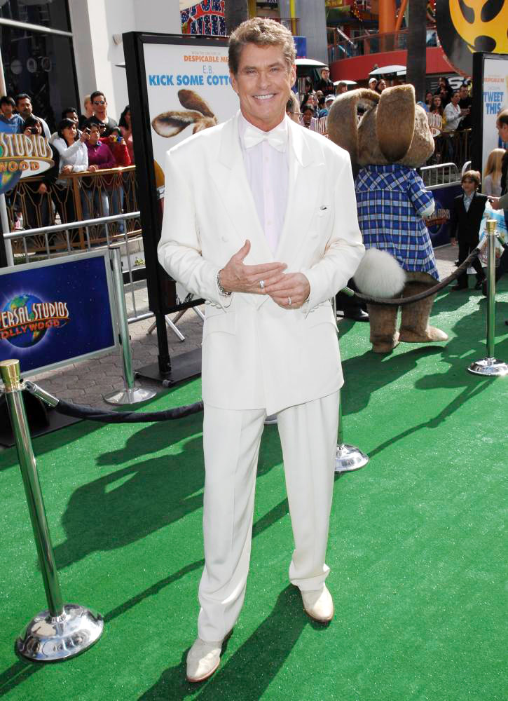 David Hasselhoff;<br>Los Angeles Premiere of 'Hop'