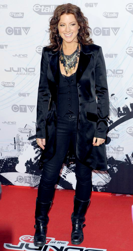 Sarah McLachlan;<br>2011 JUNO Awards - Arrivals