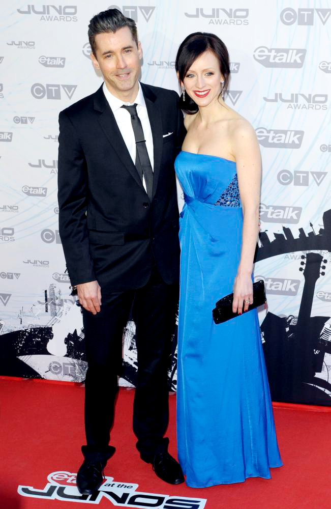 Royal Wood;Sarah Slean;<br>2011 JUNO Awards - Arrivals
