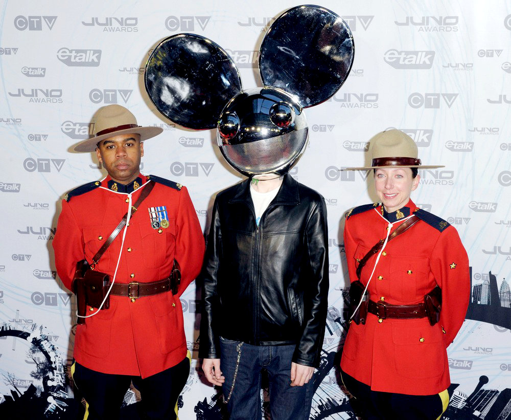 Deadmau5;<br>2011 JUNO Awards - Arrivals