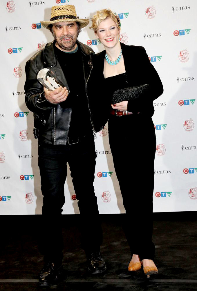 Daniel Lanois;Trixie Whitley;<br>The 2011 JUNO Awards - Press Room