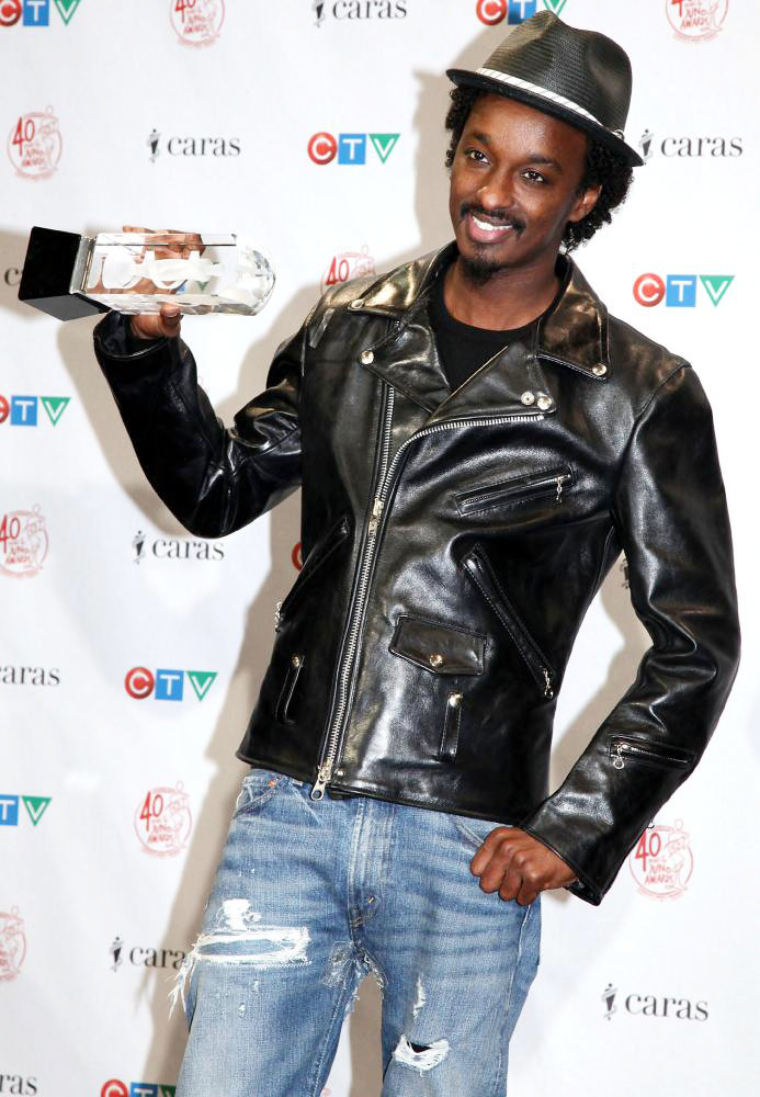K'naan;<br>The 2011 JUNO Awards - Press Room