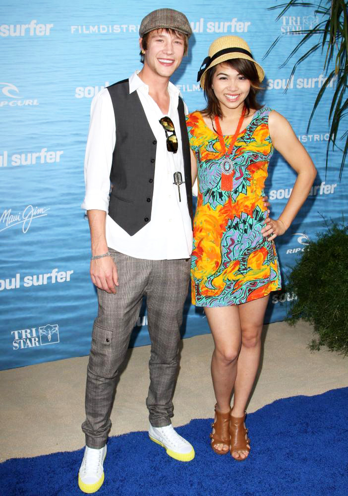 Nick Roux;Hayley Kiyoko;<br>The Los Angeles Premiere of 'Soul Surfer'