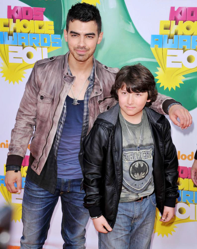 Joe Jonas;Frankie Jonas;<br>Nickelodeon's 2011 Kids Choice Awards