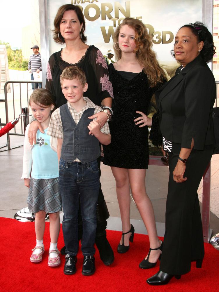 Marcia Gay Harden;<br>World Premiere of Born to Be Wild 3D