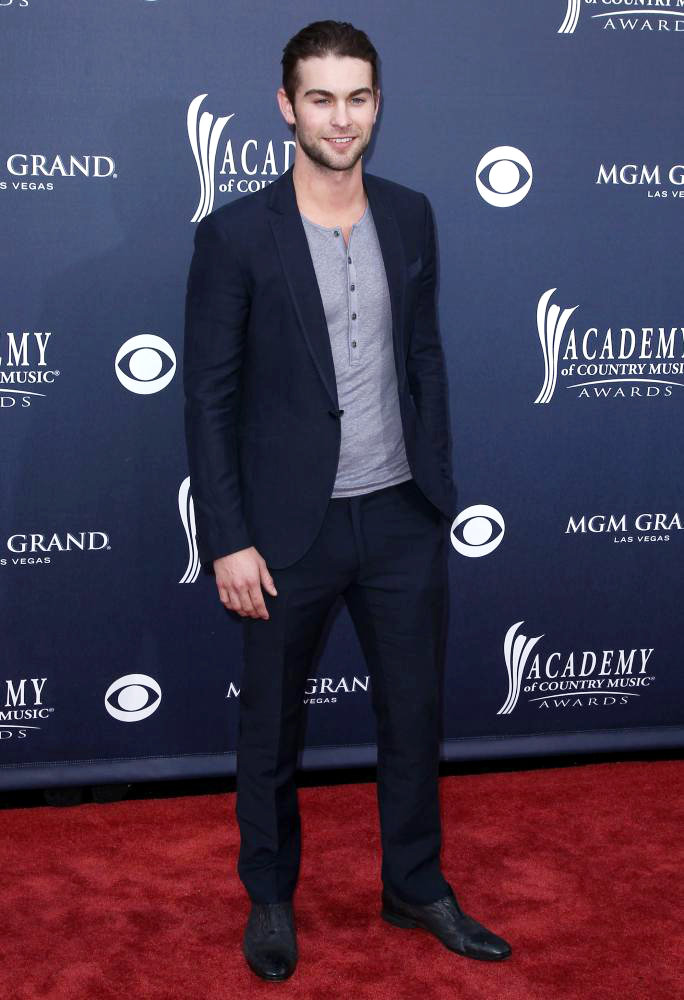 Chace Crawford;<br>The Academy of Country Music Awards 2011 - Arrivals