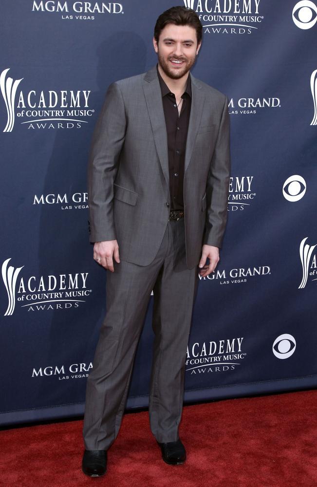 Chris Young;<br>The Academy of Country Music Awards 2011 - Arrivals