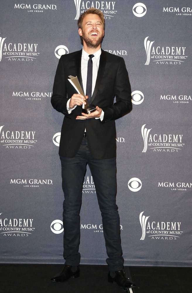 Charles Kelley;Lady Antebellum;<br>The Academy of Country Music Awards 2011 - Press Room