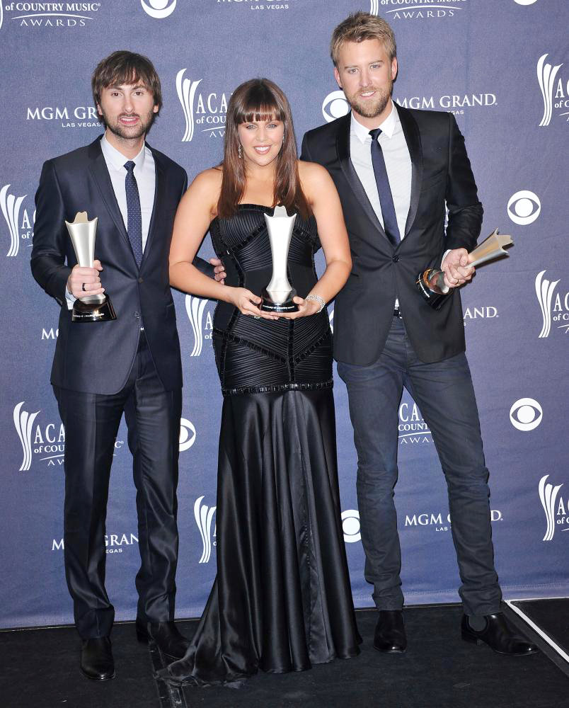 Lady Antebellum;<br>The Academy of Country Music Awards 2011 - Press Room
