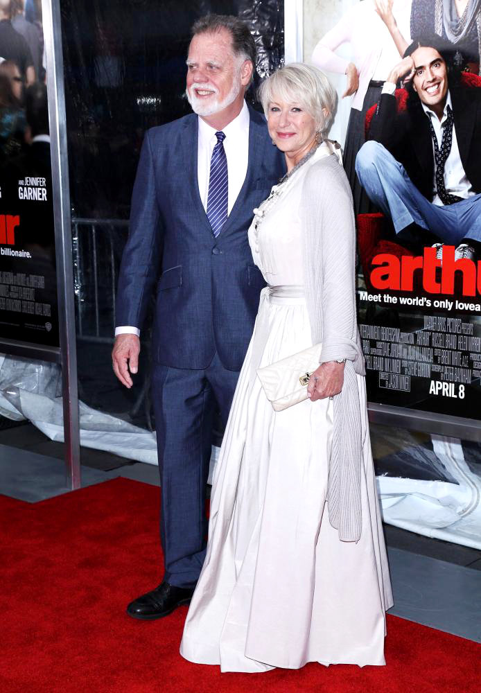 Taylor Hackford;Helen Mirren;<br>New York Premiere of 'Arthur' - Arrivals