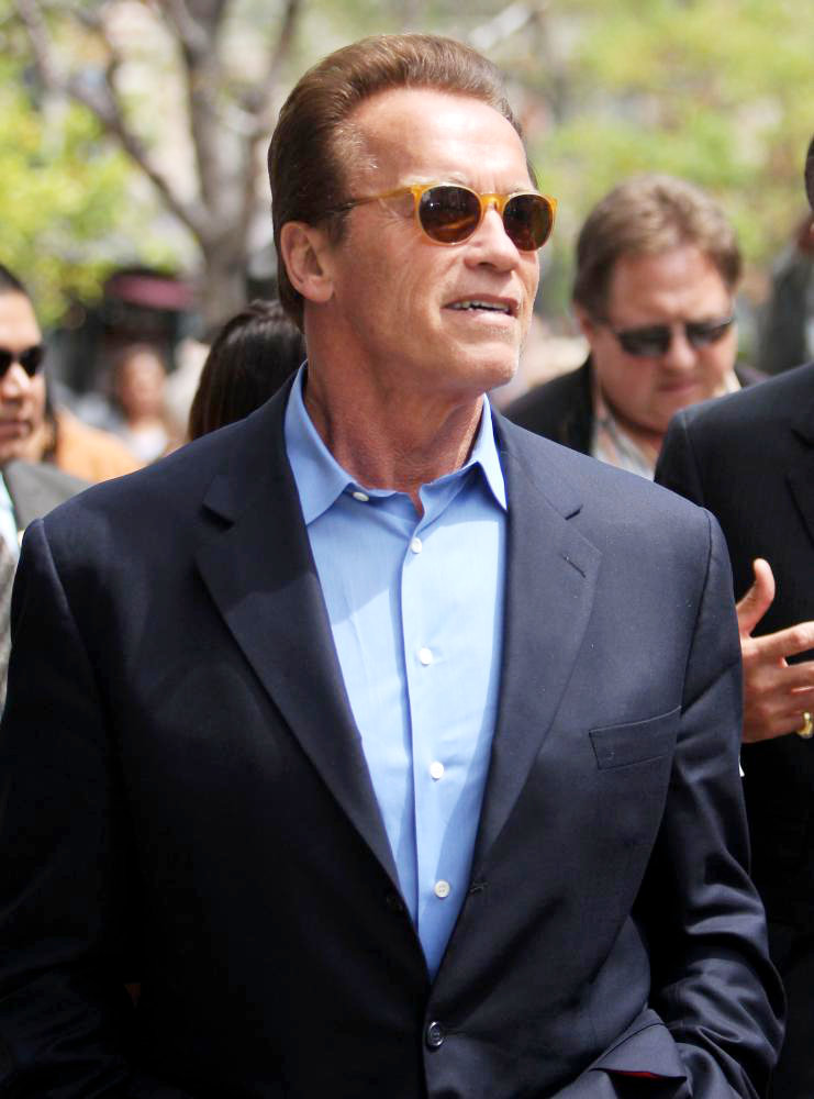 Arnold Schwarzenegger;<br>Arnold Schwarzenegger Out and About in The Grove