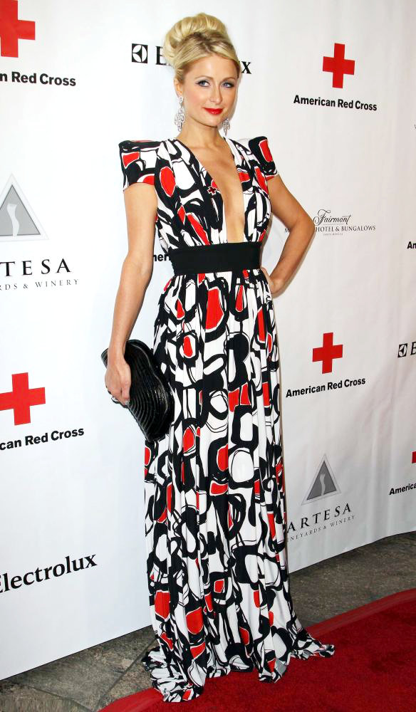 Paris Hilton;<br>The American Red Cross: Santa Monica Chapter's Annual Red Tie Affair - Arrivals
