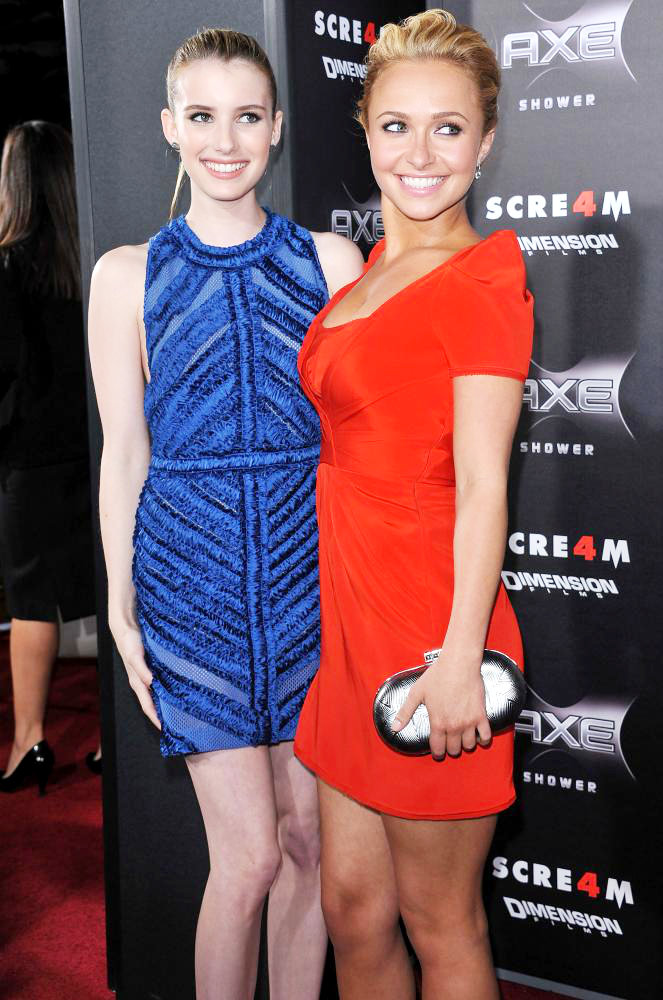 Emma Roberts;Hayden Panettiere;<br>World Premiere of 'Scream 4' - Arrivals