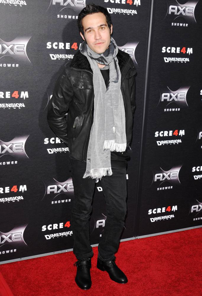 Pete Wentz;<br>World Premiere of 'Scream 4' - Arrivals