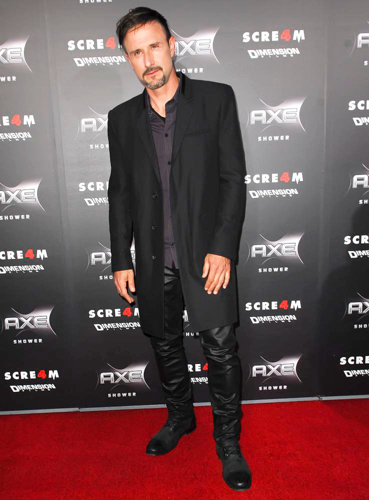 David Arquette;<br>World Premiere of 'Scream 4' - Arrivals