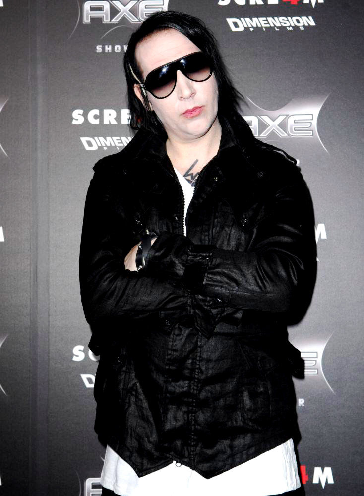 Marilyn Manson;<br>World Premiere of 'Scream 4' - Arrivals