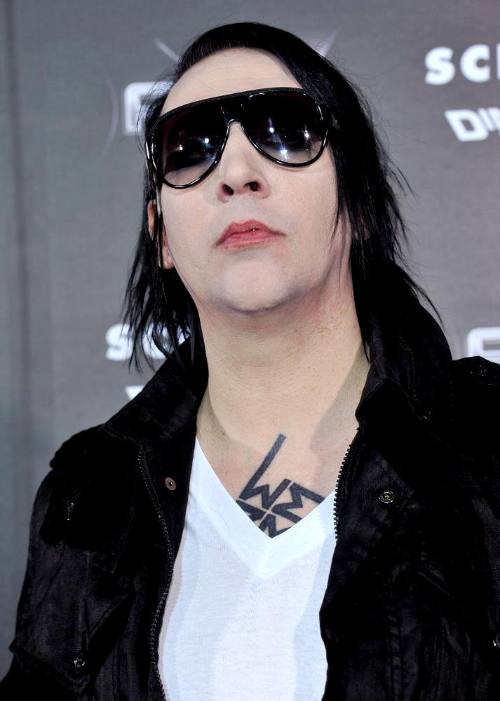 Marilyn Manson;<br>World Premiere of 'Scream 4' - Arrivals