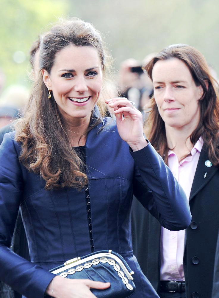 Kate Middleton;<br>Kate Middleton with Police Bodyguard Sergeant, Emma Probert