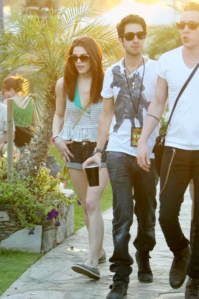 Ashley Greene;<br>Celebrities at The 2011 Coachella Valley Music and Arts Festival - Day 1