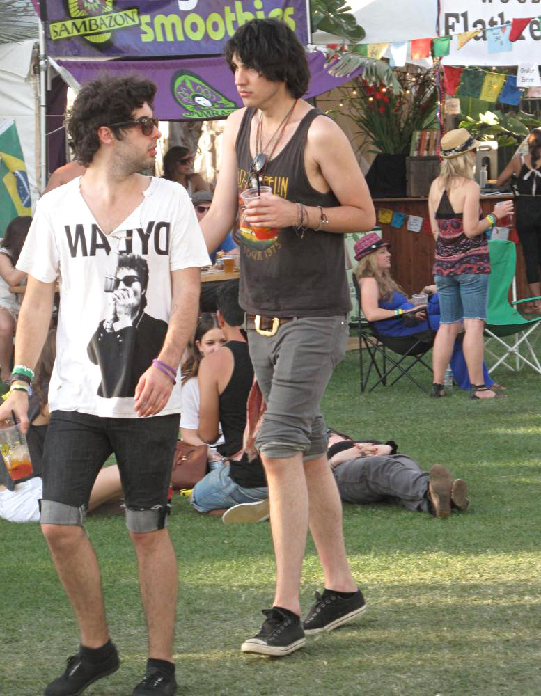 Nick Simmons;<br>Celebrities at The 2011 Coachella Valley Music and Arts Festival - Day 2