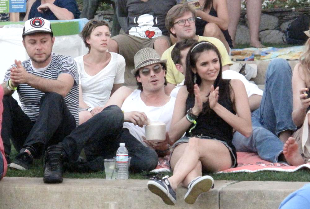 Ian Somerhalder;Nina Dobrev;<br>Celebrities at The 2011 Coachella Valley Music and Arts Festival - Day 2