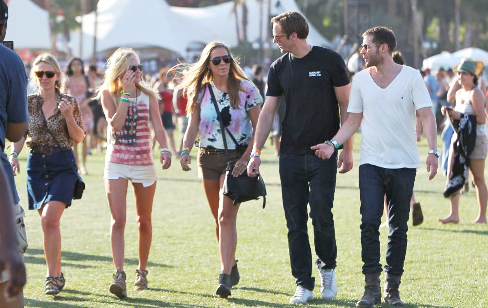 Kate Bosworth;Alexander Skarsgard;<br>Celebrities at The 2011 Coachella Valley Music and Arts Festival - Day 2