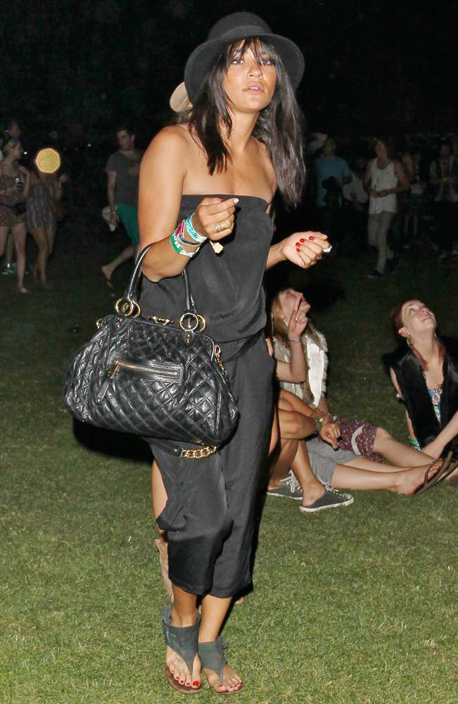 Jessica Szohr;<br>Celebrities at The 2011 Coachella Valley Music and Arts Festival - Day 2