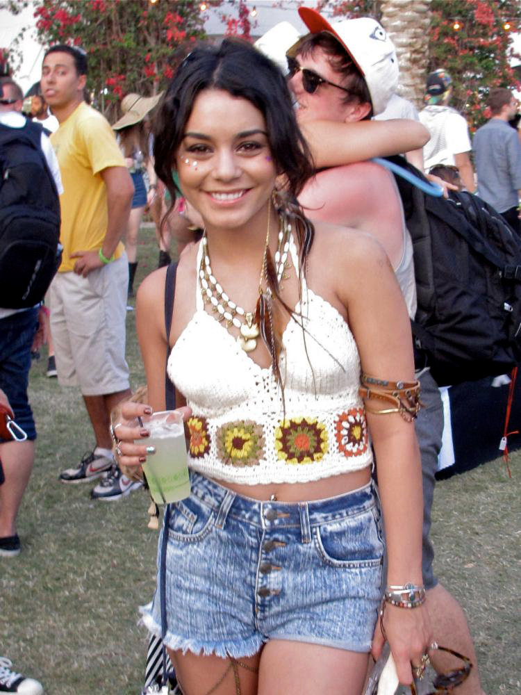 Vanessa Hudgens;<br>Celebrities at The 2011 Coachella Valley Music and Arts Festival - Day 3