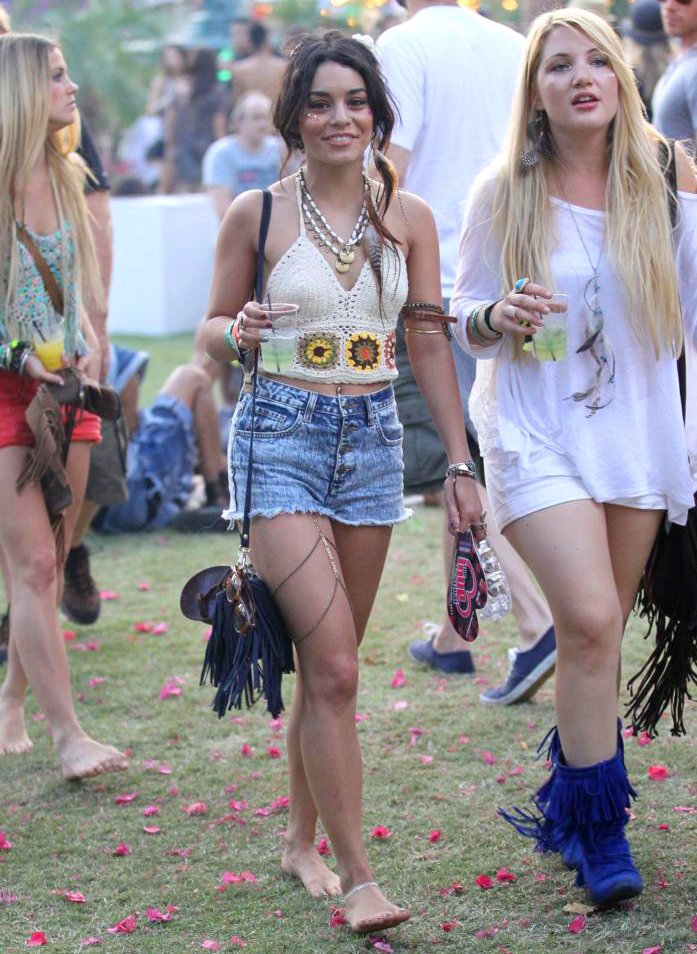 Vanessa Hudgens;<br>Celebrities at The 2011 Coachella Valley Music and Arts Festival - Day 3