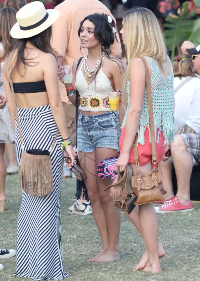 Vanessa Hudgens;<br>Celebrities at The 2011 Coachella Valley Music and Arts Festival - Day 3