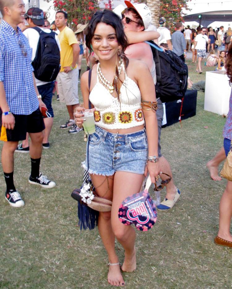 Vanessa Hudgens;<br>Celebrities at The 2011 Coachella Valley Music and Arts Festival - Day 3