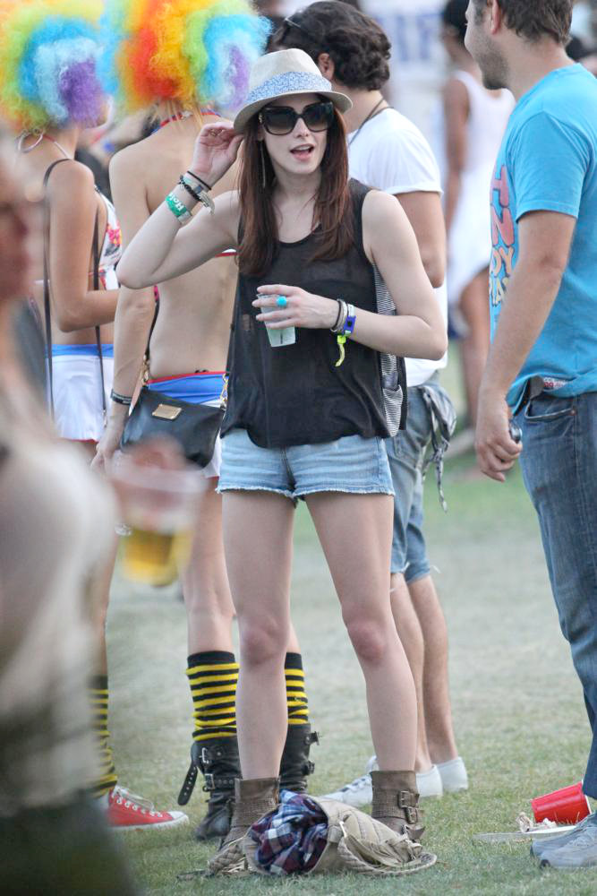 Ashley Greene;<br>Celebrities at The 2011 Coachella Valley Music and Arts Festival - Day 3