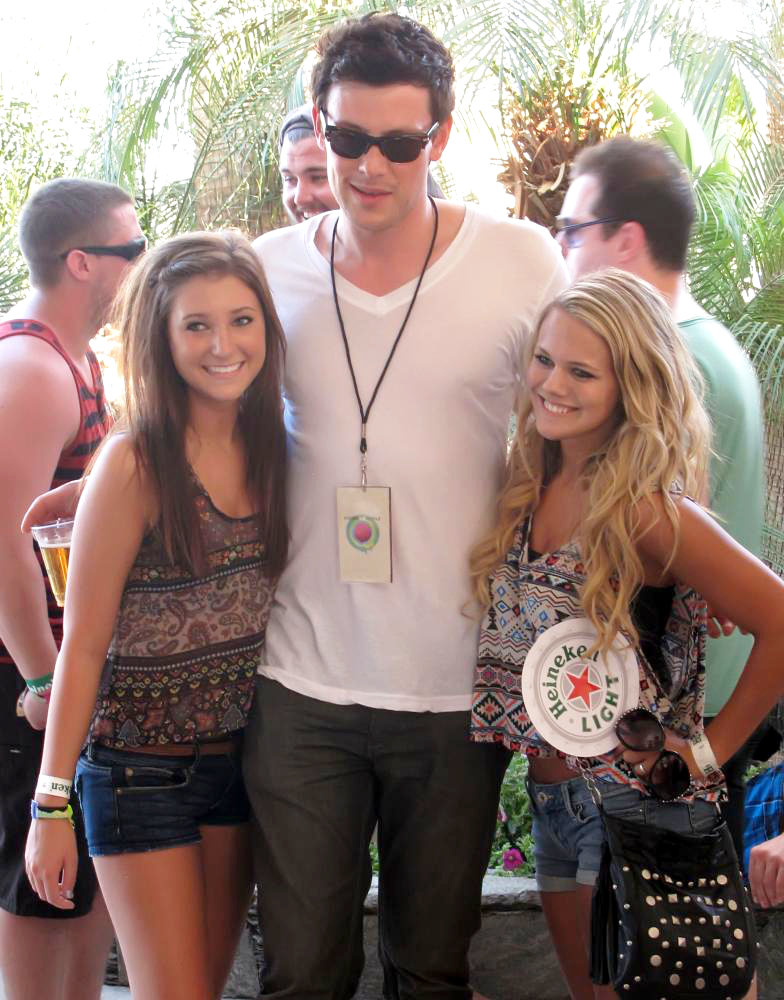 Cory Monteith;<br>Celebrities at The 2011 Coachella Valley Music and Arts Festival - Day 3