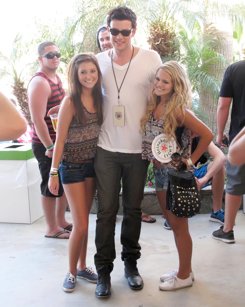 Cory Monteith;<br>Celebrities at The 2011 Coachella Valley Music and Arts Festival - Day 3