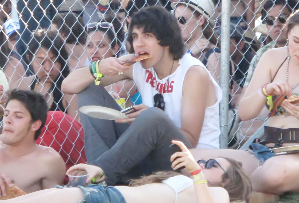 Nick Simmons;<br>Celebrities at The 2011 Coachella Valley Music and Arts Festival - Day 3