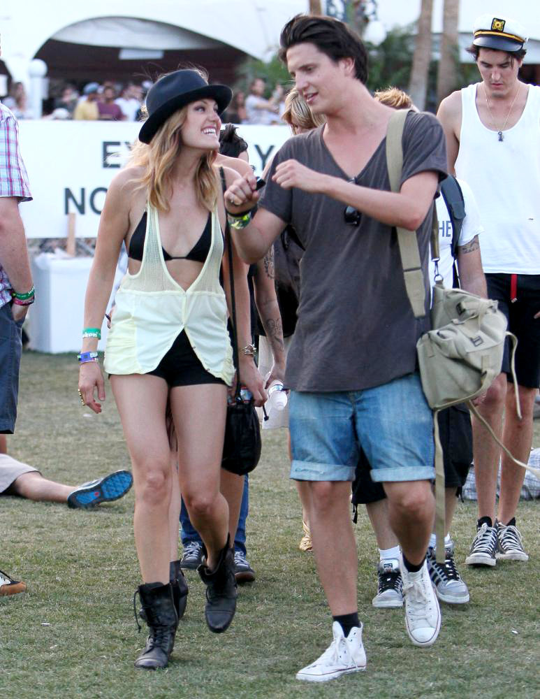 Malin Akerman;<br>Celebrities at The 2011 Coachella Valley Music and Arts Festival - Day 3