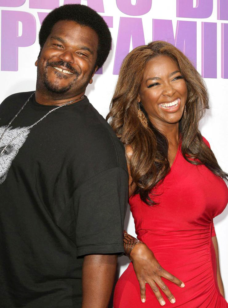 Craig Robinson;Kenya Moore;<br>Los Angeles Premiere of Tyler Perry's 'Madea's Big Happy Family'