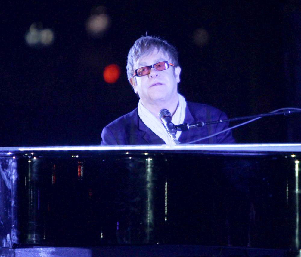 Elton John;<br>2011 Tribeca Film Festival Opening Night Premiere of 'The Union'