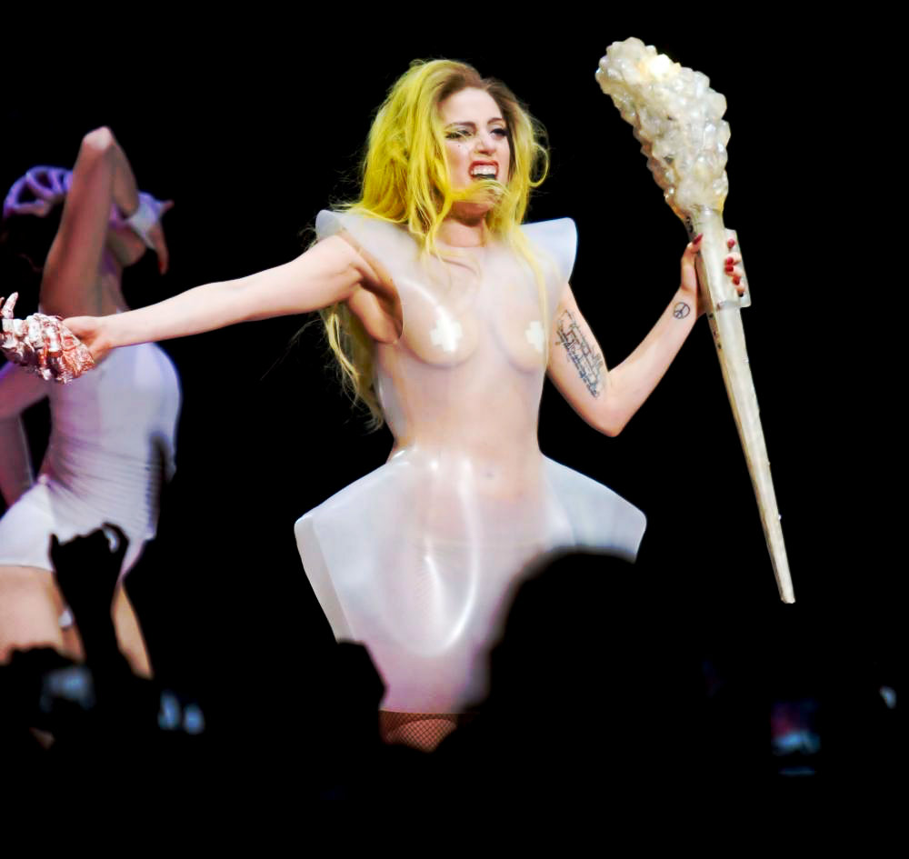 Lady GaGa;<br>Lady GaGa Performing Live on Her Monster Ball Tour