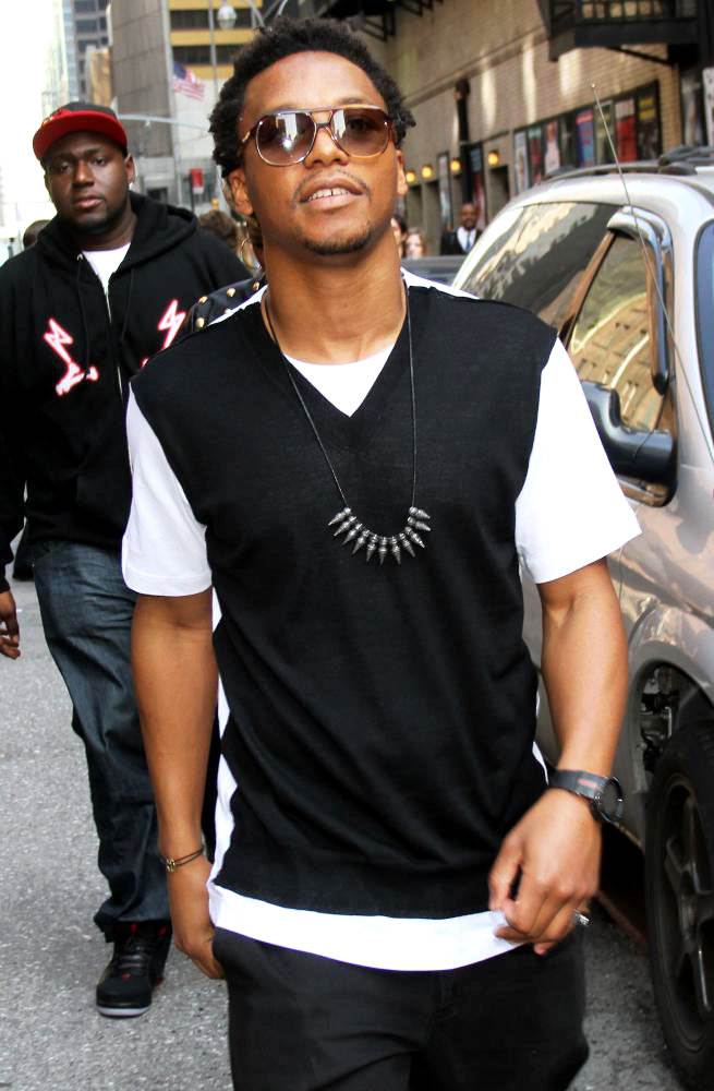 Lupe Fiasco;<br>'The Late Show with David Letterman' at The Ed Sullivan Theater - Arrivals
