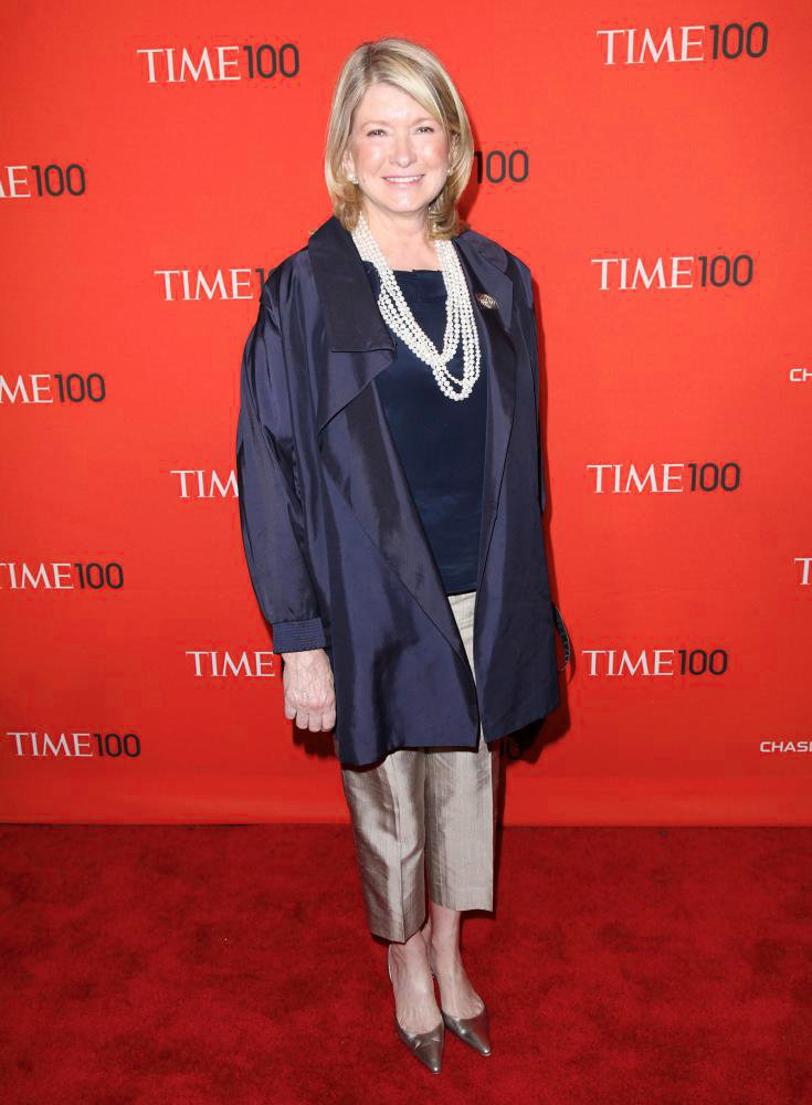 Martha Stewart;<br>TIME'S 100 Most Influential People in The World