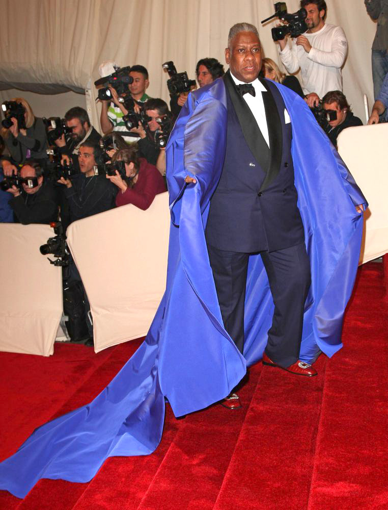 Andre Leon Talley;<br>Alexander McQueen: Savage Beauty Costume Institute Gala